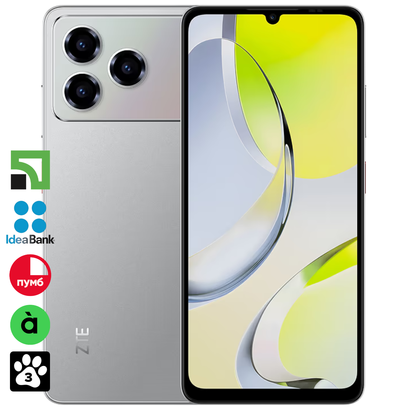 Смартфон ZTE Blade A76 4/128Gb Gray