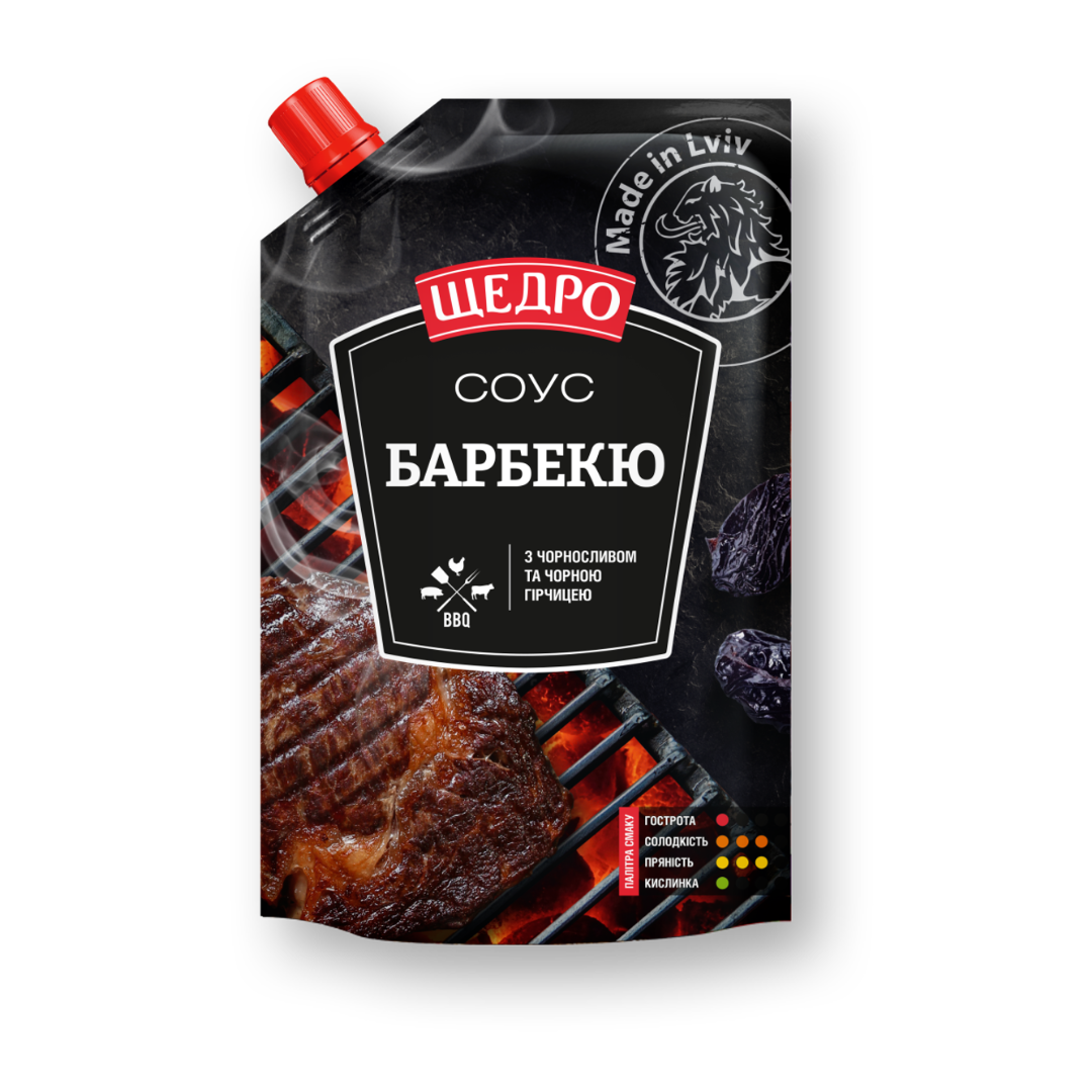 🇺🇦 "SCHEDRO" Salsa barbacao, 200 g.