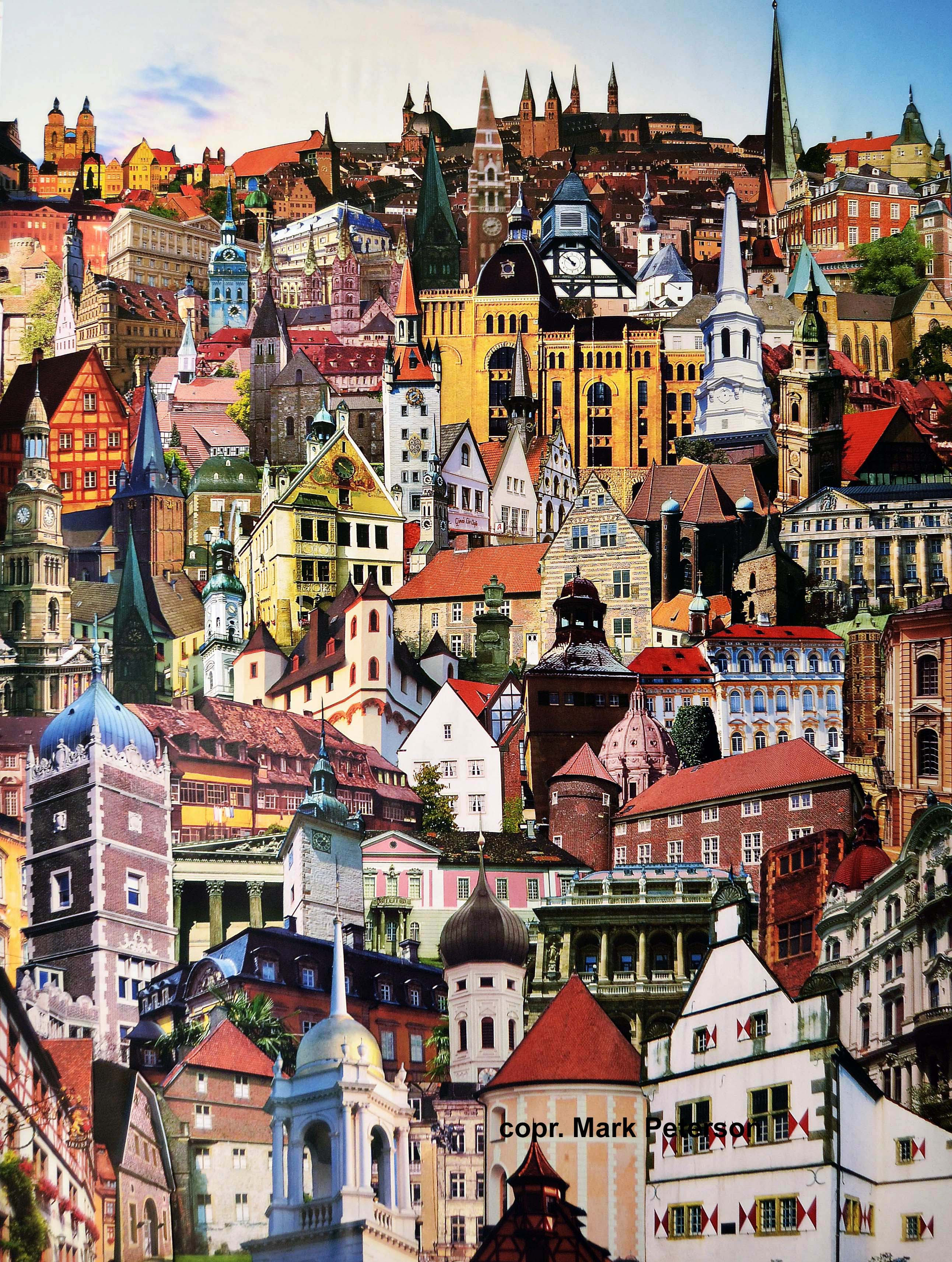 The Black Tower 22x17 (framed)