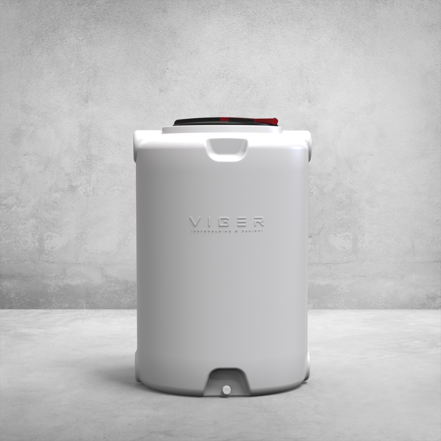 Ємність 500 літрів, стандарт, біла