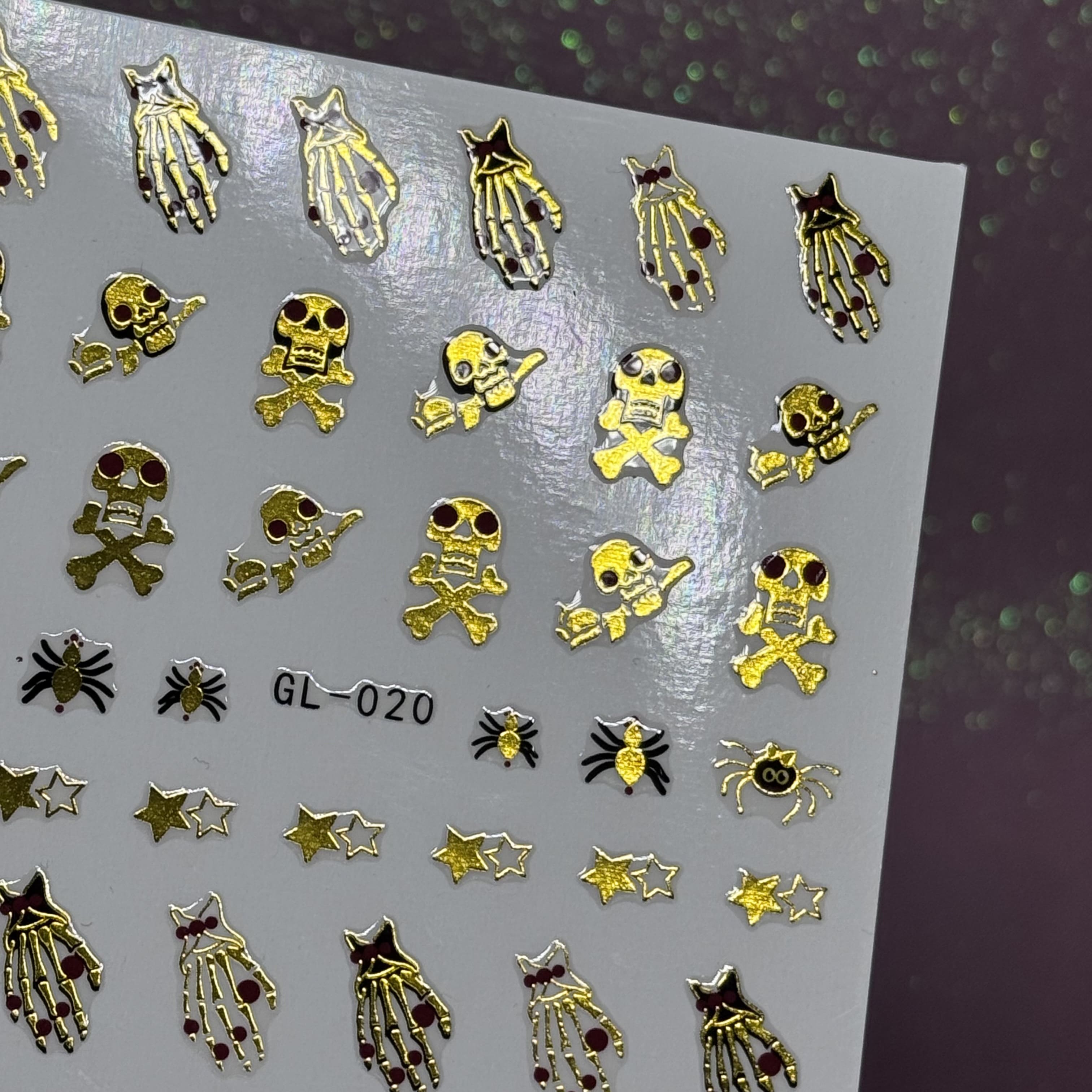 Наклейки для нігтів GL-020