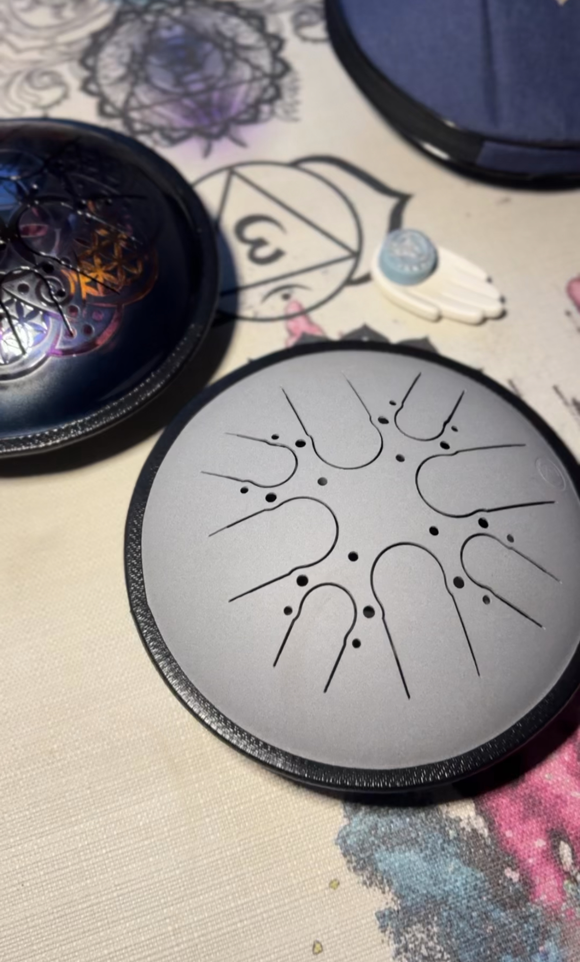 Глюкофон мінор сірий 24 см діаметр