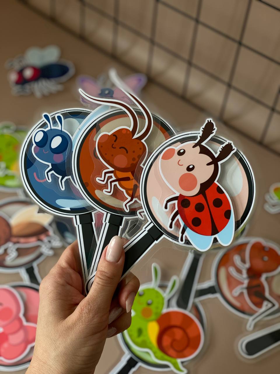 Гра на липучках "Комахи"