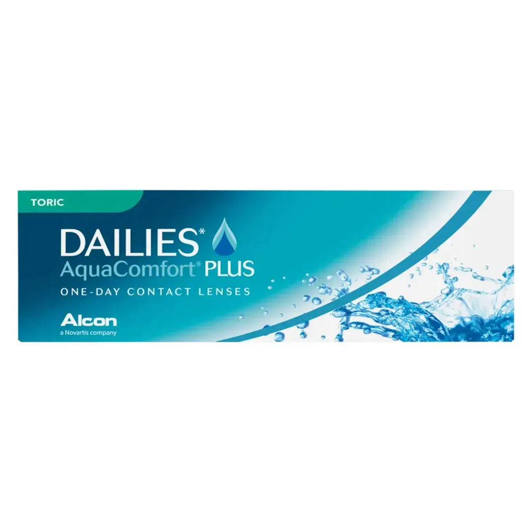 КОНТАКТНІ ЛІНЗИ DAILIES AQUA COMFORT PLUS TORIC (30шт/уп.)