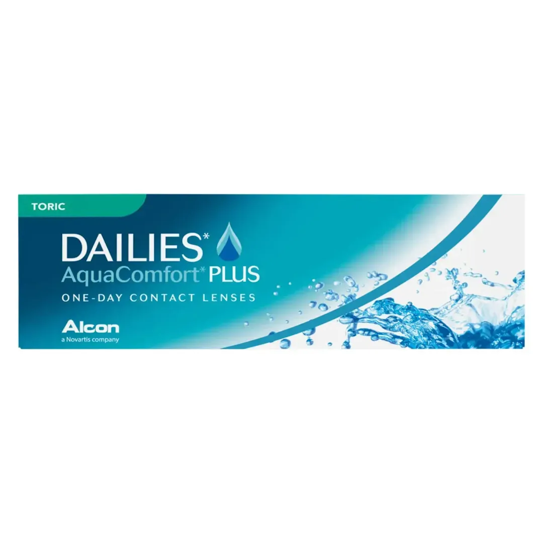 КОНТАКТНІ ЛІНЗИ ALCON DAILIES AQUA COMFORT PLUS TORIC (30шт/уп.)