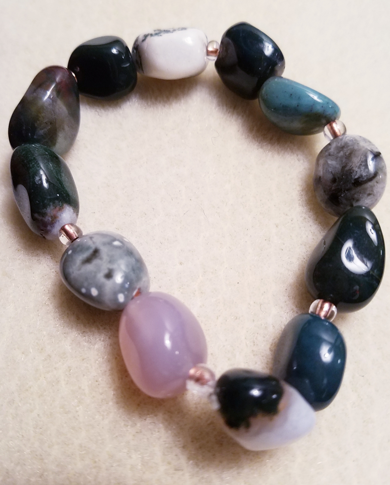 Jasper Nugget Bracelet