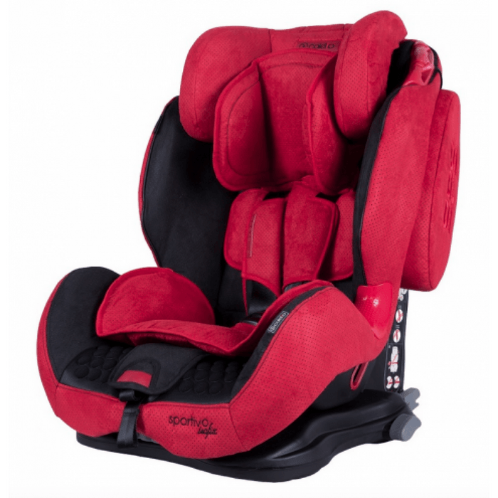 Автокрісло Coletto Sportivo Isofix 9-36 red, червоний