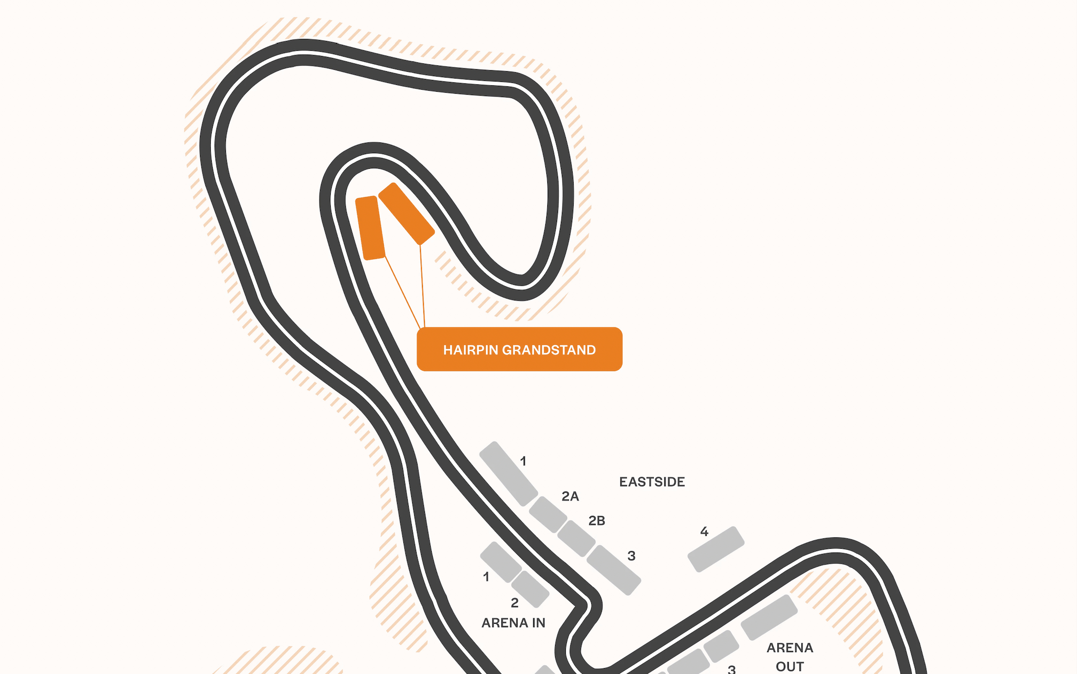 FULL WEEKEND - HAIRPIN GRANDSTAND