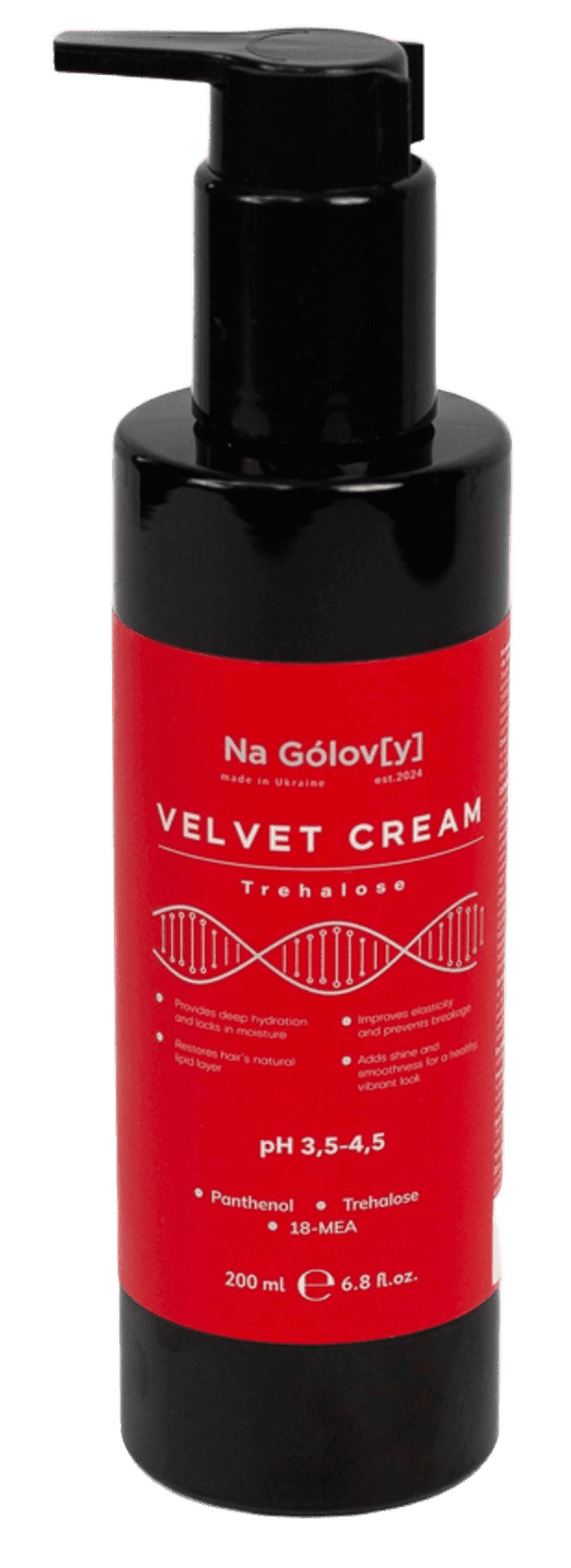 Незмивний крем-кондиціонер із трегалозою VELVET CREAM