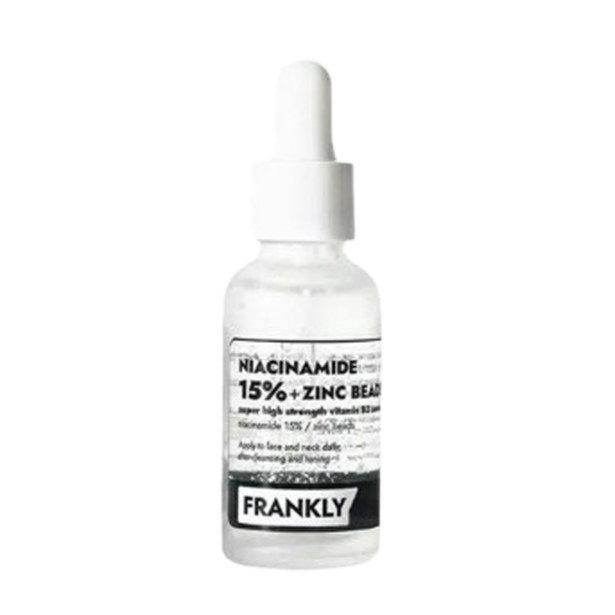 Сироватка освітлювальна ніацинамідом та цинком Frankly Niacinamide 15% Zinc Beads Serum 30 ml