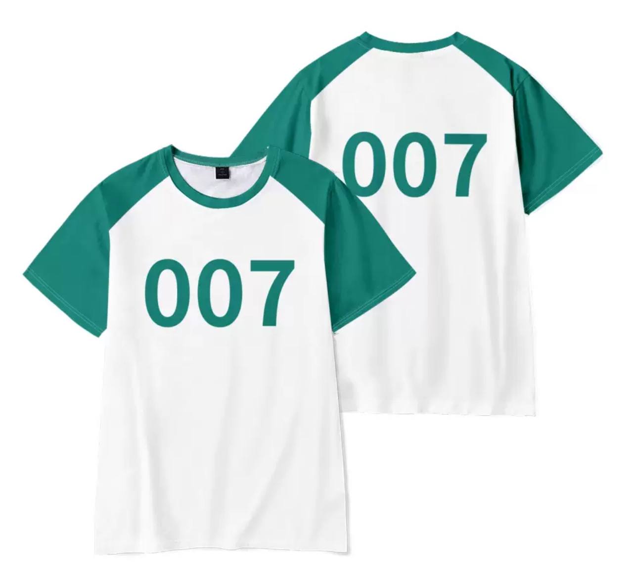 Футболка "Гра в кальмара" Гравець 007