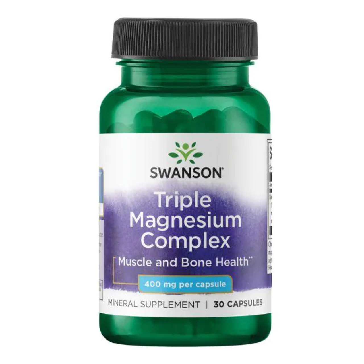 Комплекс із потрійним магнієм, Triple Magnesium Complex 400mg - 30caps