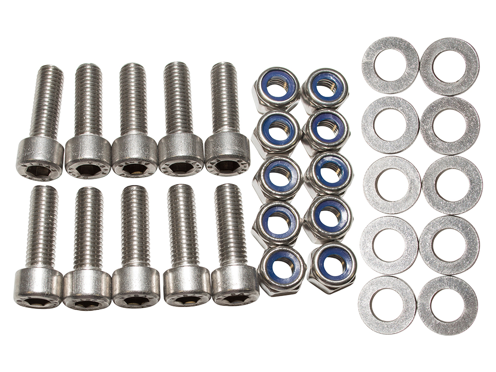 STAINLESS CROSSMEMBER BOLT KIT - DEFENDER
