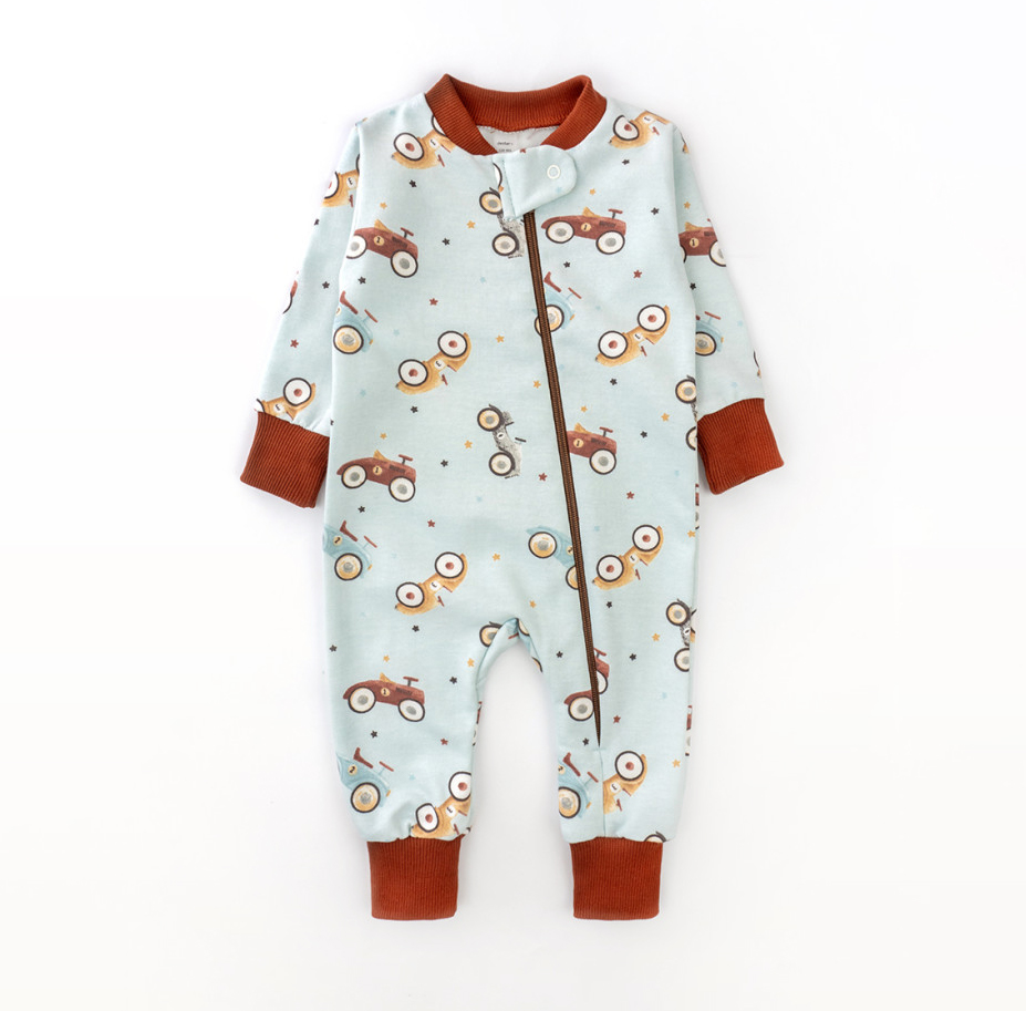 Ромпер "Машинки" (футер з начосом)