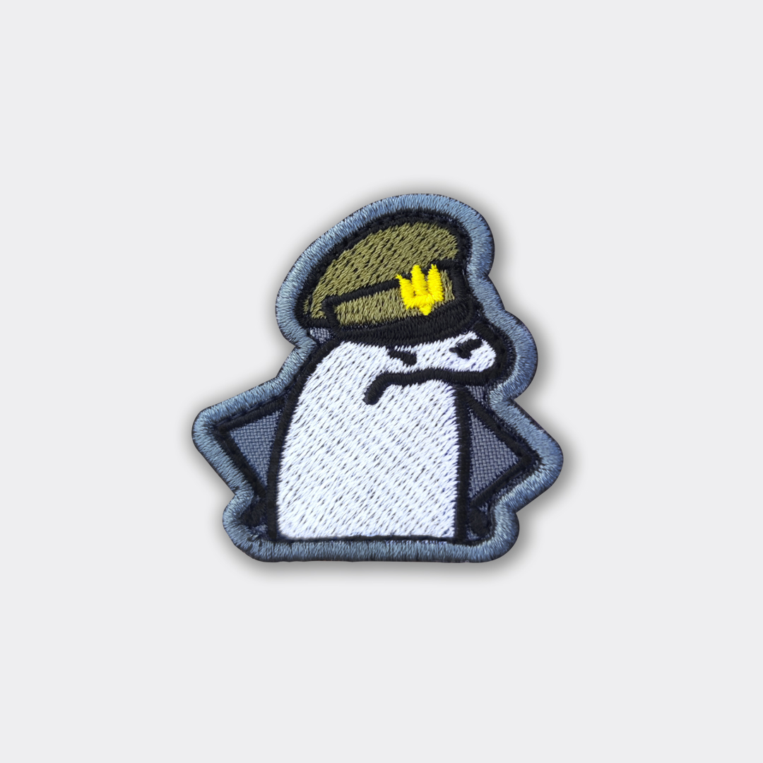 Commander Flork - embroidered patch