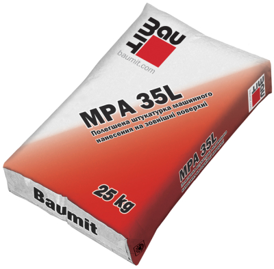 Суміш штукатурна з перлітом Baumit MPA 35 L, 25 кг