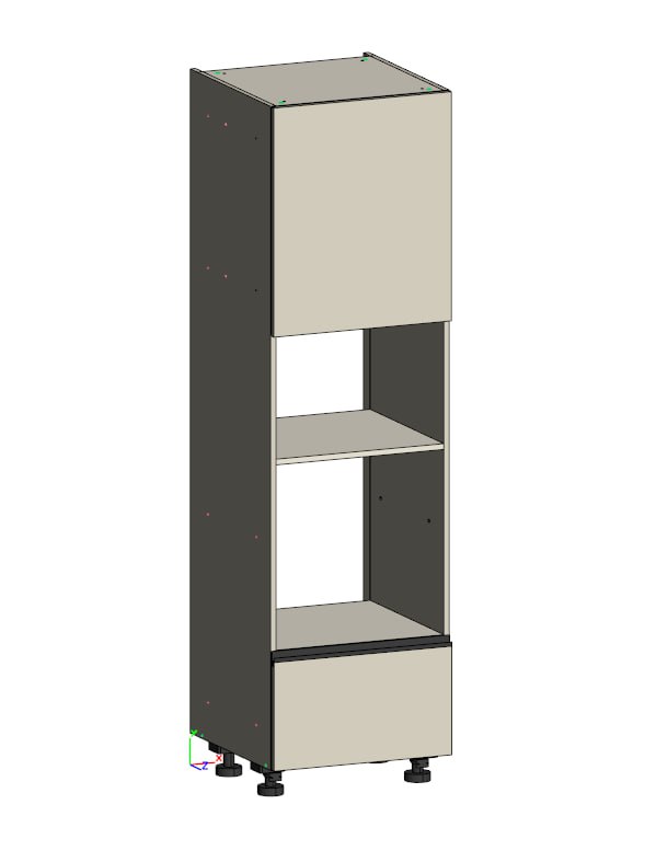 Пенал під духову і мікрохвильову піч