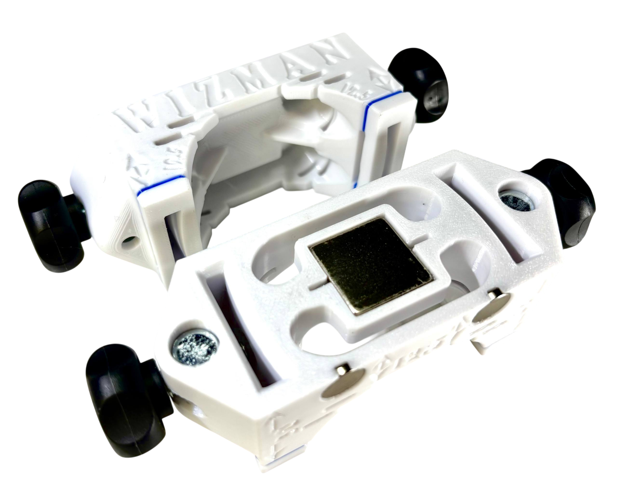 Шаблон для монтажу профіля для гіпсокартона магнітний, з зажимним фіксатором