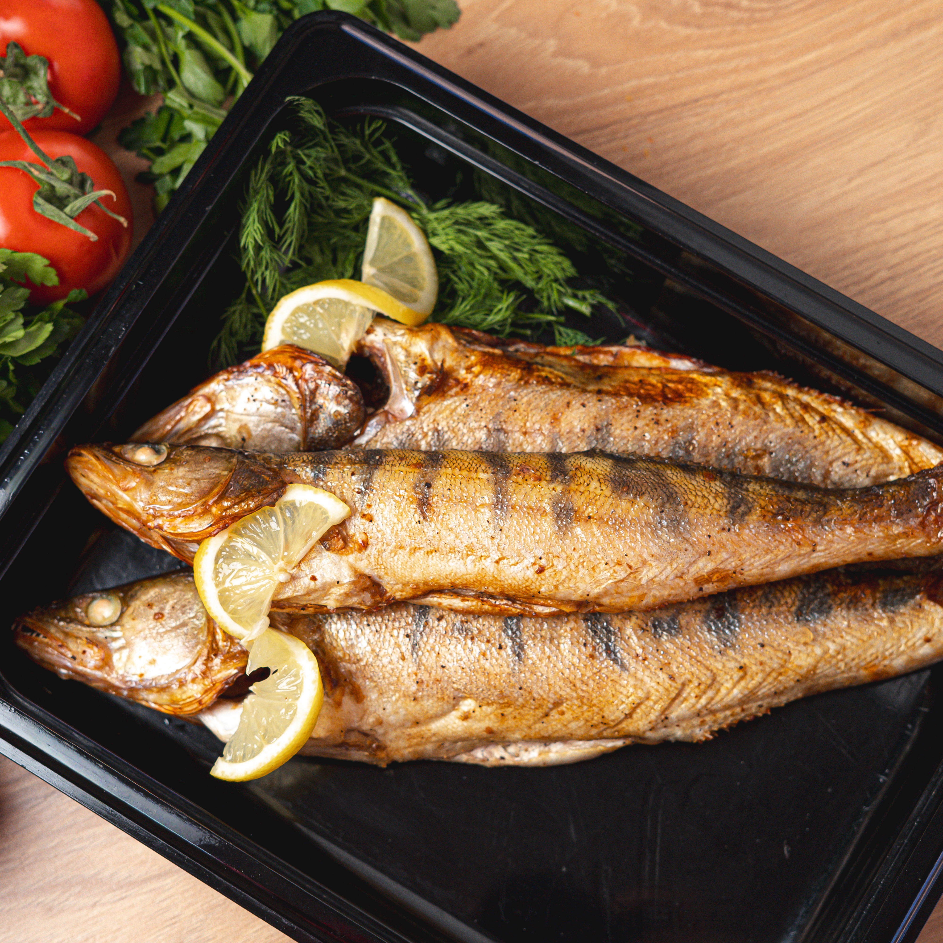 Судак смажений (цілий)