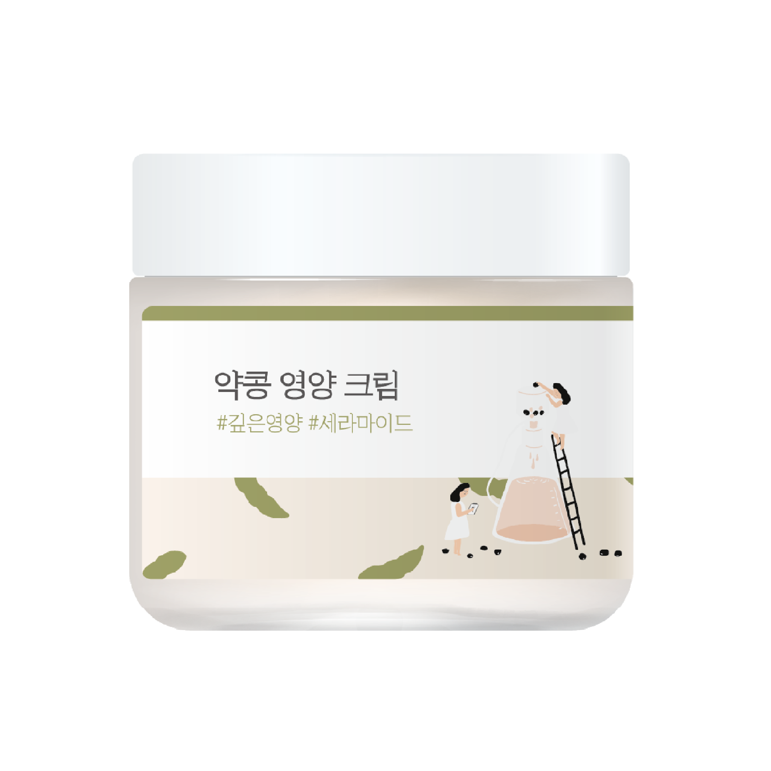 Поживний крем з екстрактом чорних соєвих бобів ROUND LAB Soybean Nourishing Cream 80 ml