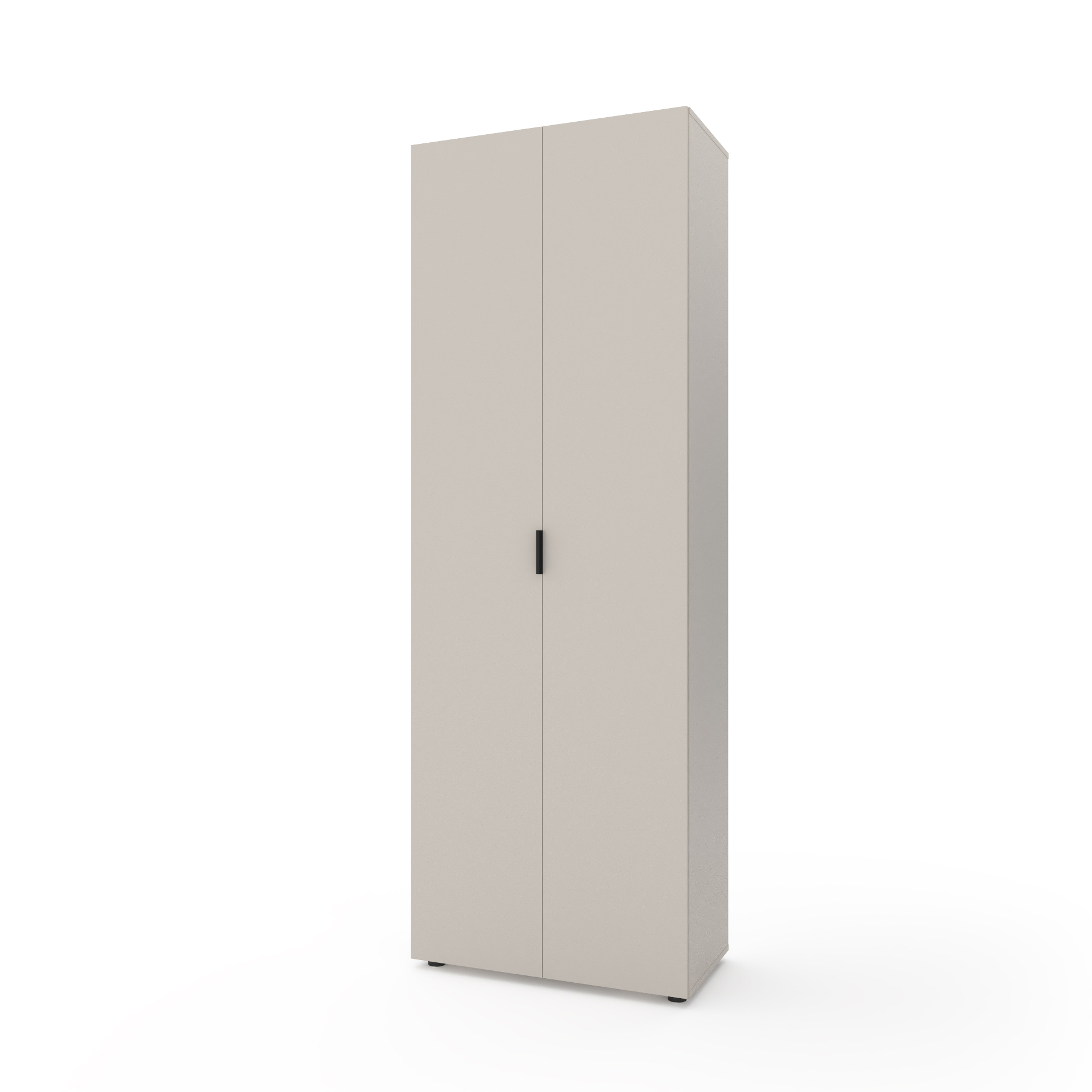 Дводверна розпашна шафа MA006K 800/420/2300 мм., колір кашемір