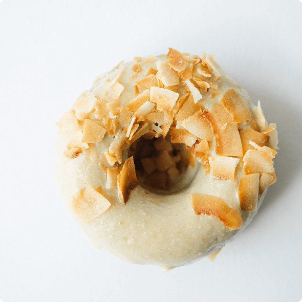 Донат кокос (2 шт.)