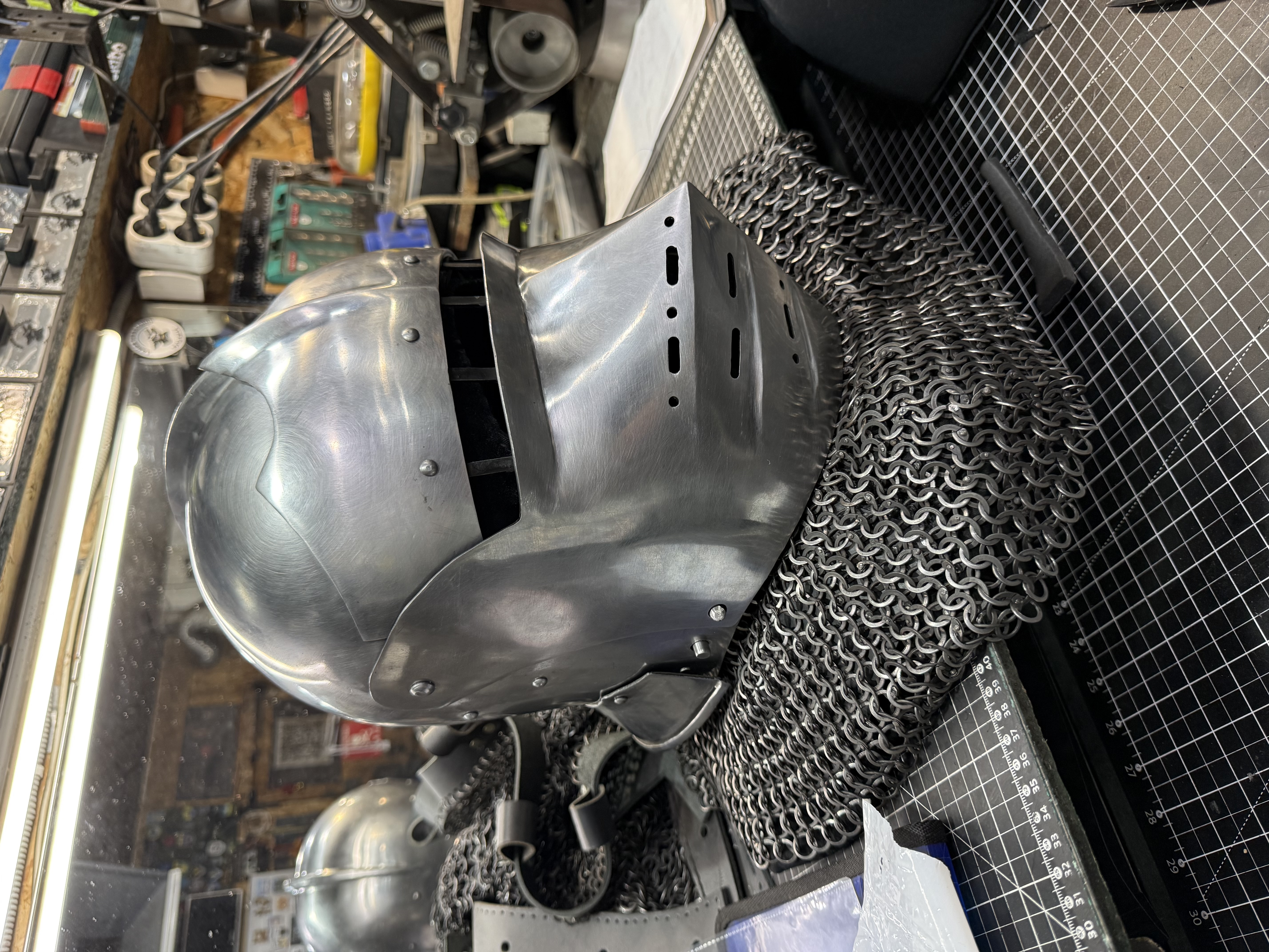 Armor helmet Sallet  “Mouse face”