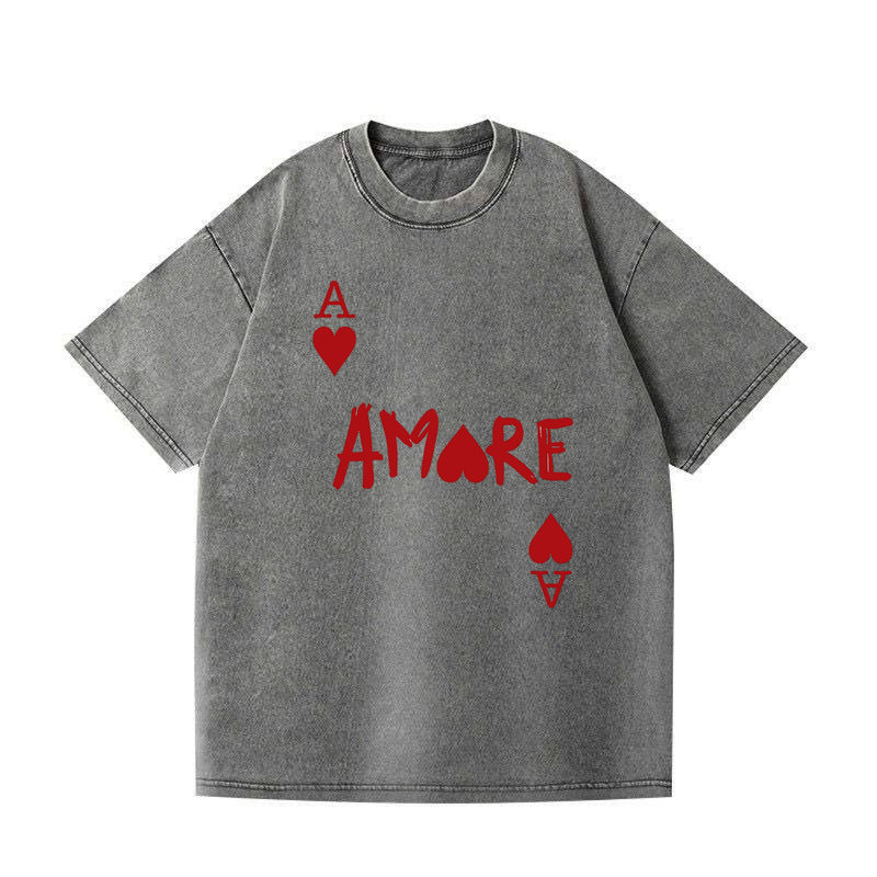 ФУТБОЛКА ОВЕРСАЙЗ СІРА ВАРЕНА З ПРИНТОМ 