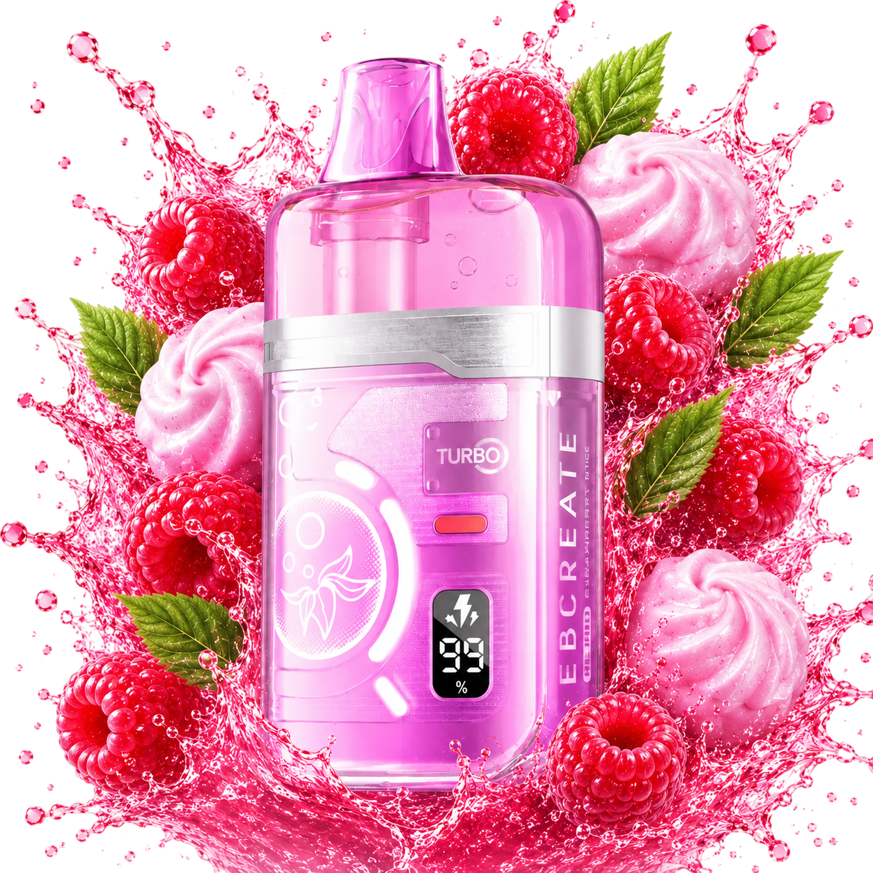 BC Pro 40000 Raspberry Mallo (Малина Маршмеллоу)