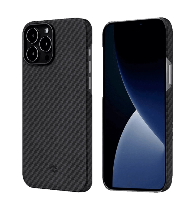 Чохол Pitaka MagEZ Case 2 Twill для iPhone 13 Pro Black/Grey (KI1301P)
