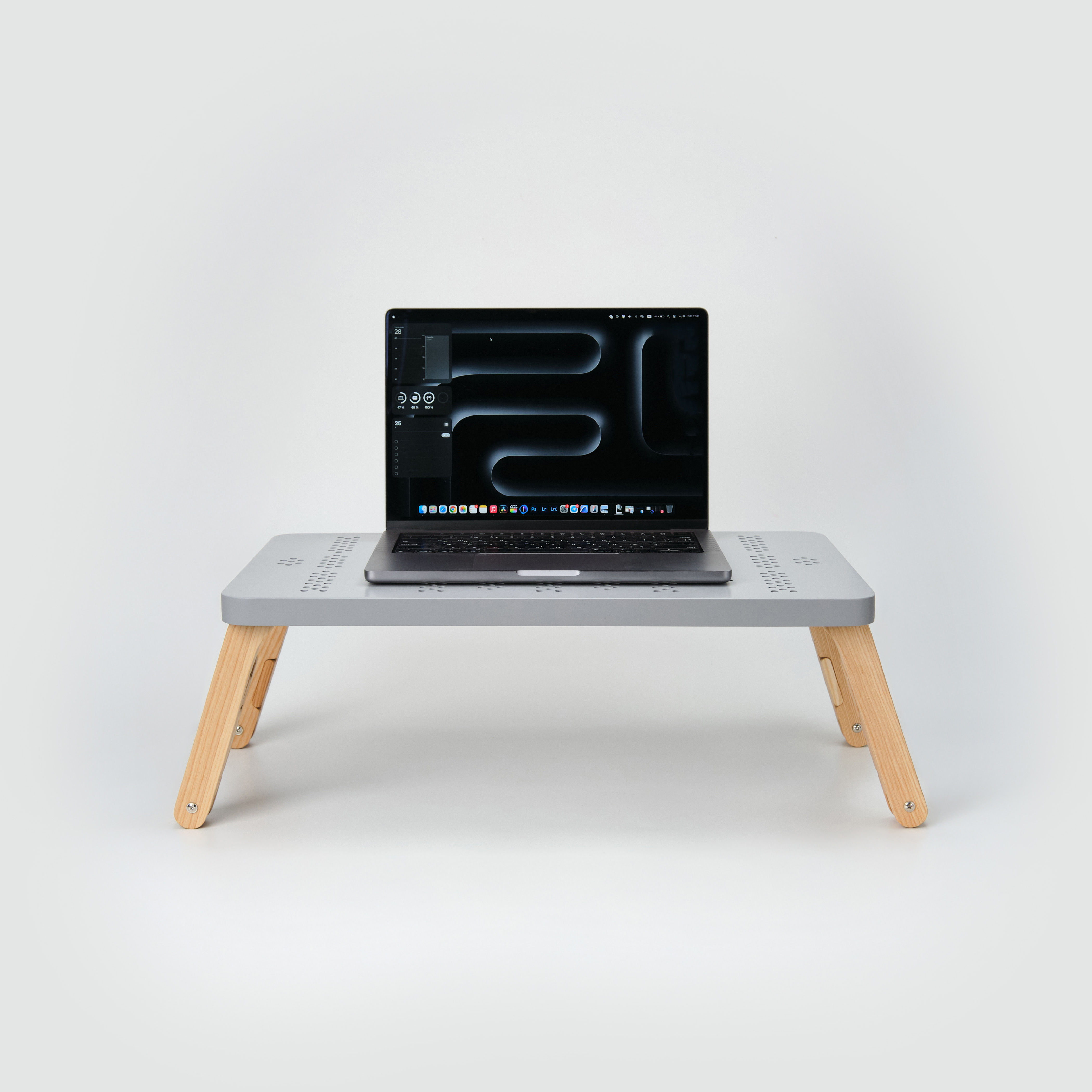 Laptop Table Pro (світло-сірий)