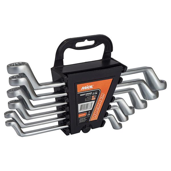 Ключі в наборі накидні CrV, (8шт) MIOL