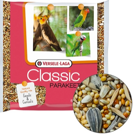ВЕРСЕЛЕ-ЛАГА КЛАСІК СЕРЕДНІЙ ПАПУГА зернова суміш, корм для середніх папуг 0.5 кг.