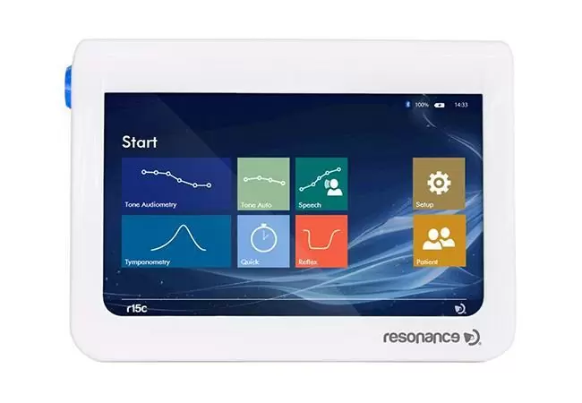 r15c-T Скрінінговий аналізатор середнього вуха з тестом аудіометрії
