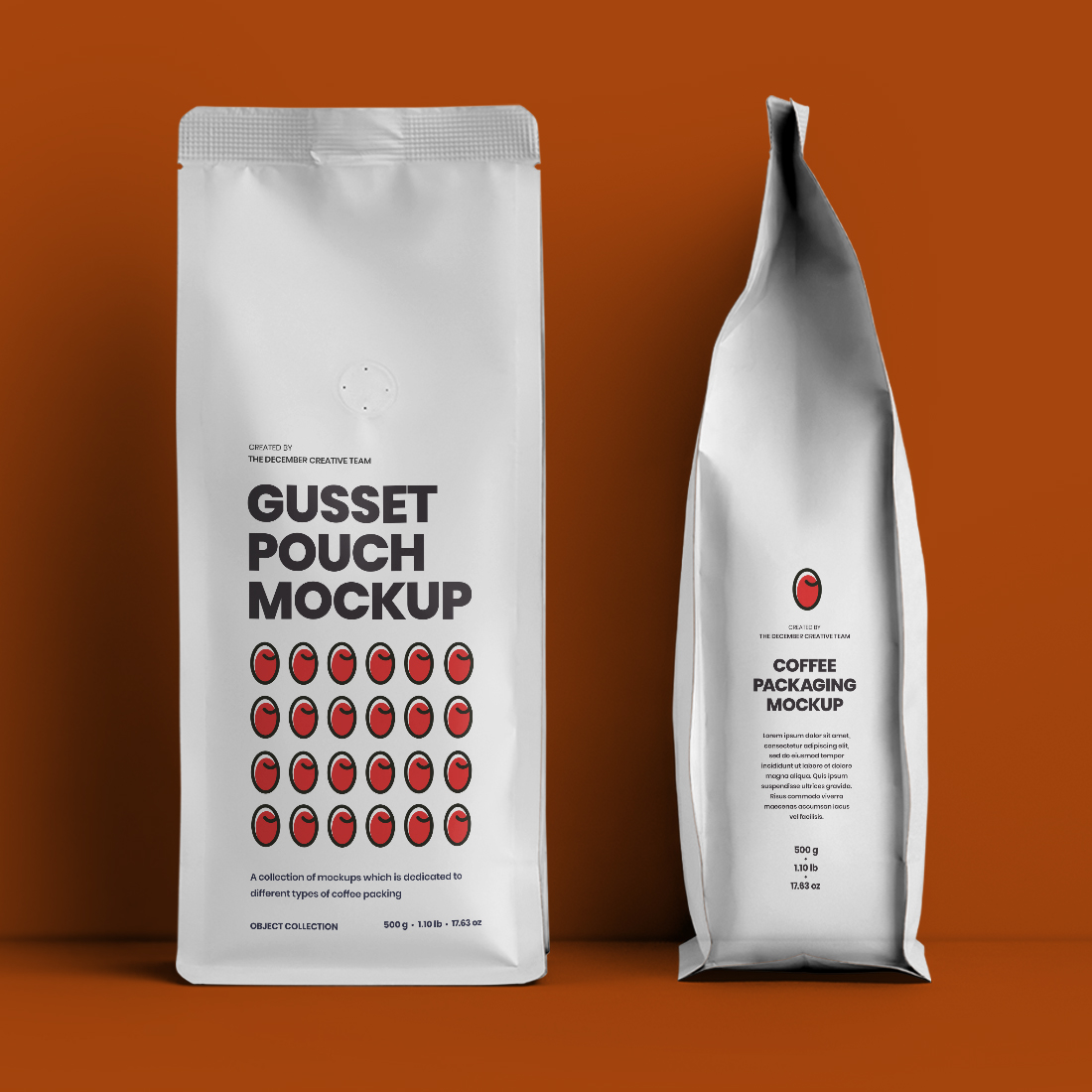 14 Coffee Bag Mockups