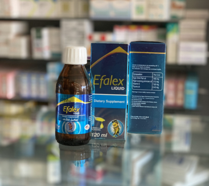Efalex Liquid Ефалекс харчова добавка сироп Омега 120 мл