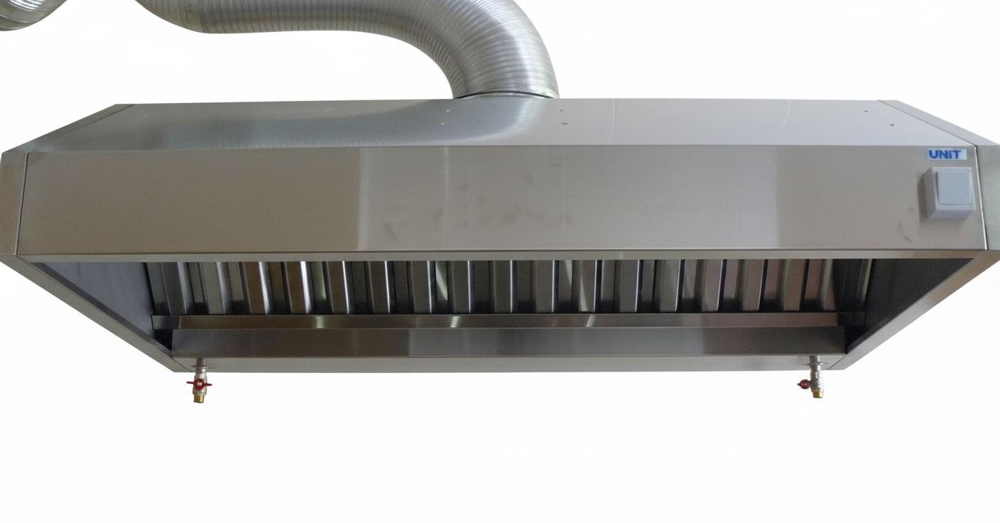 Зонт витяжний пристінний