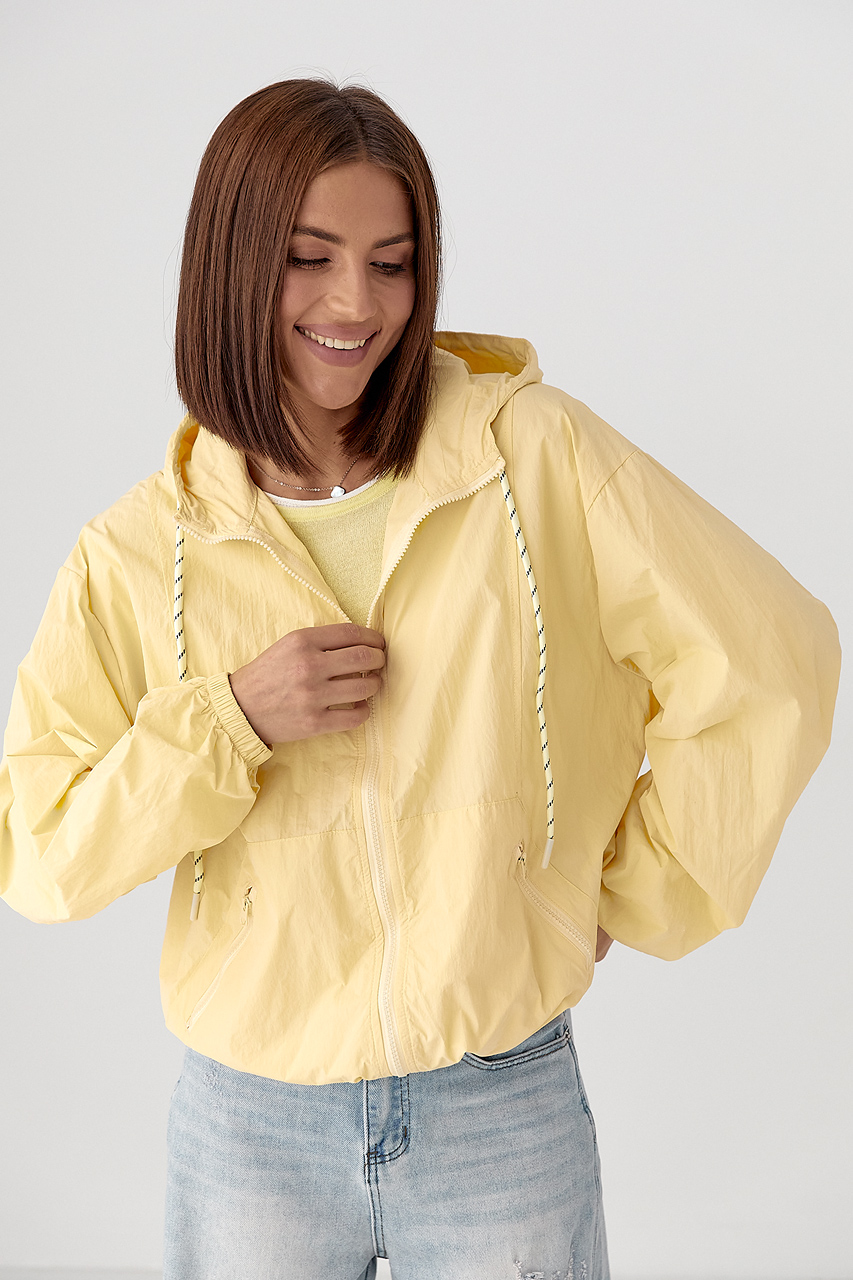 Жіноча вітрівка з капюшоном (one size)