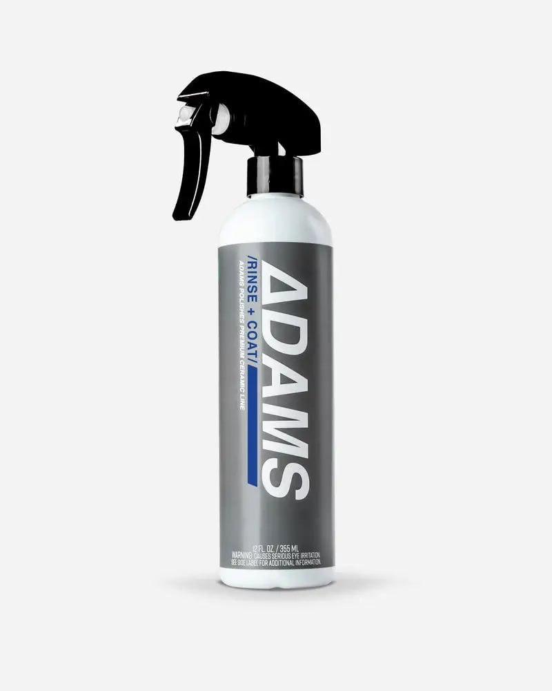 Швидкий гідрофобний герметик, швидкий кварц Rinze+Coat Adams Polishes 355 ml
