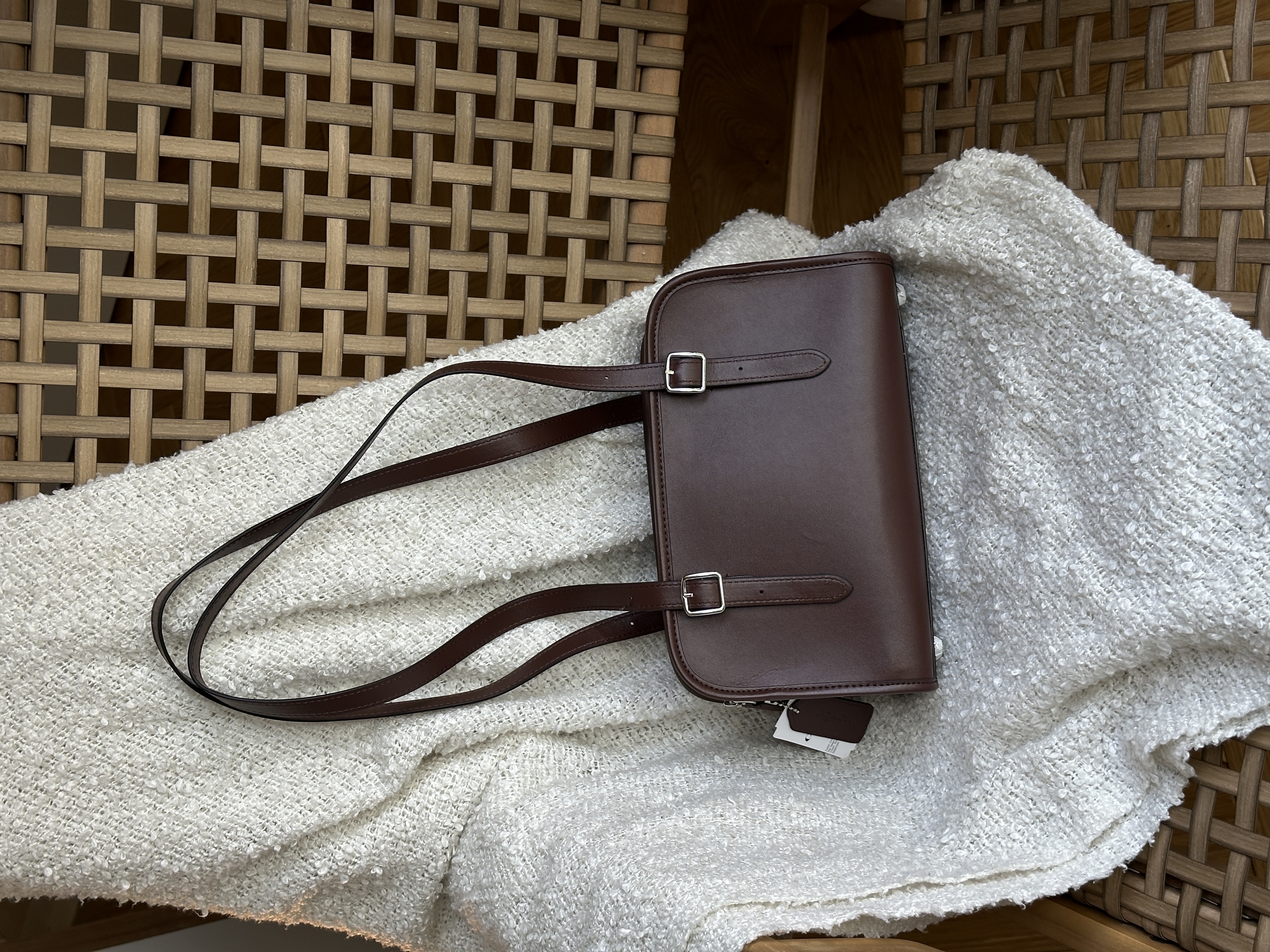 Coach 1941 Swing Zip Bag Chocolate