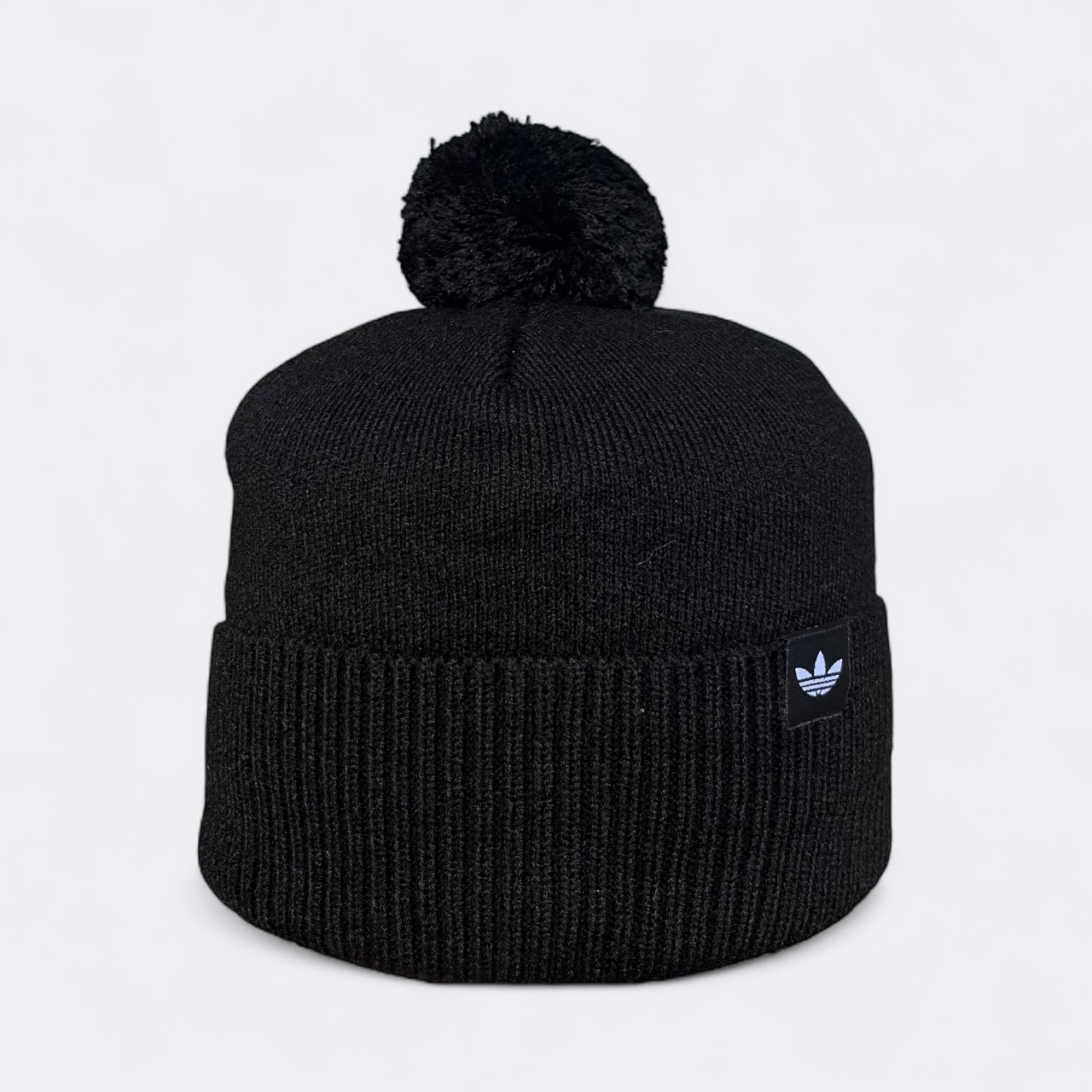 Шапка Чоловіча з Бубоном Adidas - Адідас Копія