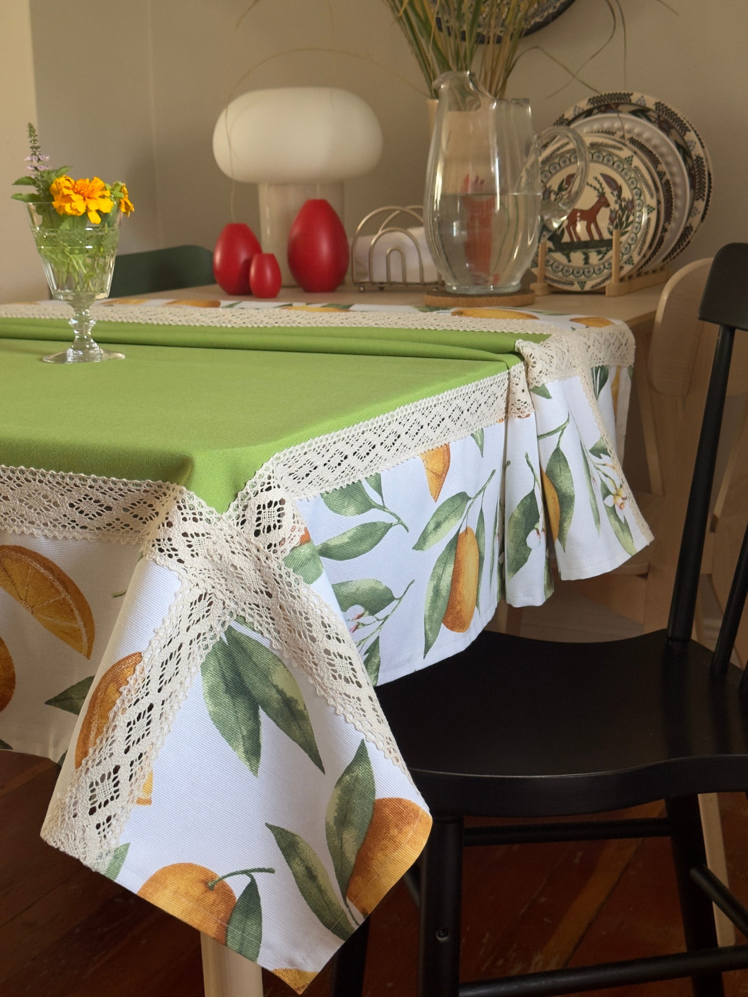 Tablecloth Oranges