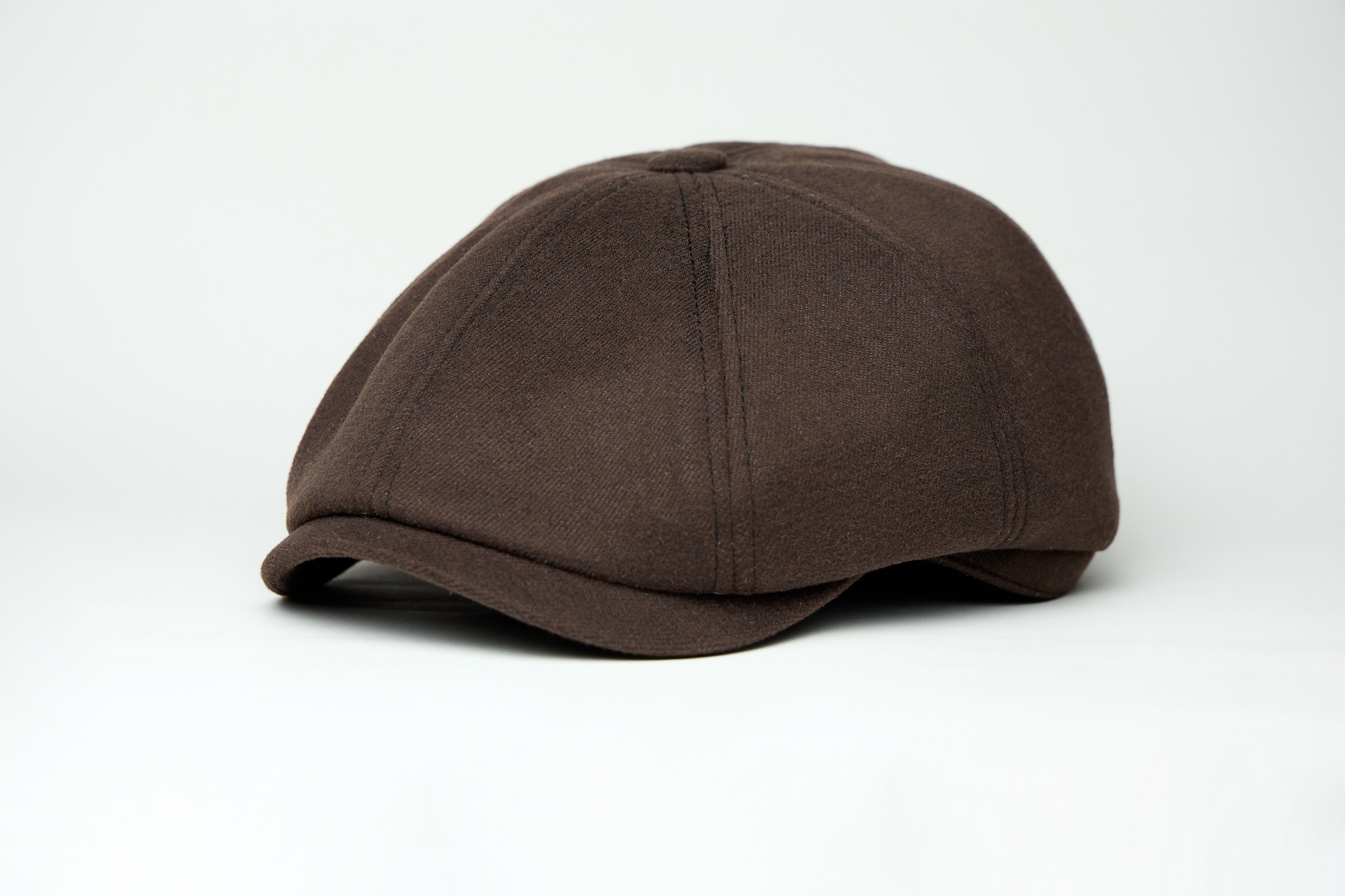 Кепка Восьмиклінка Хуліганка на Ножці (Коричнева)