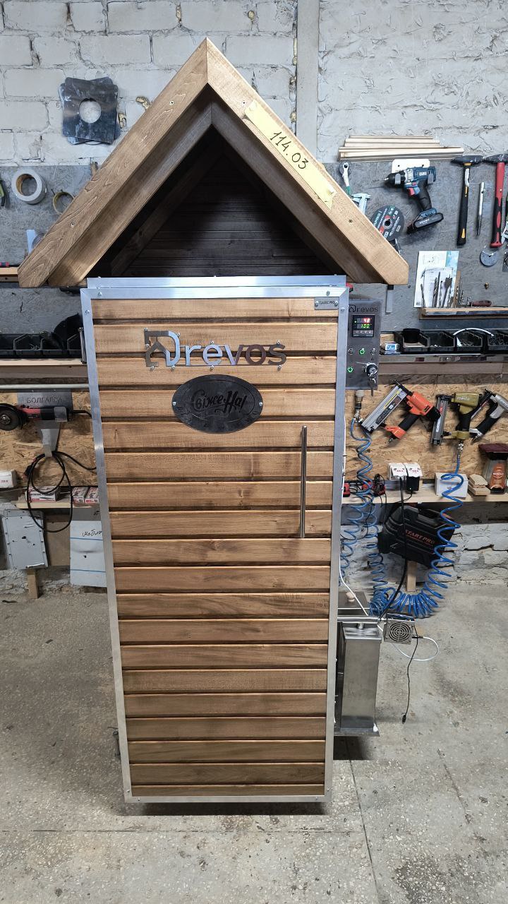 Накладенi двері на коптильню Класік  2.0