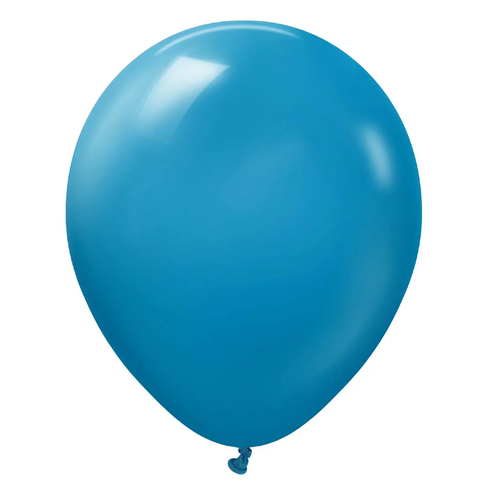 12-inch Deep blue latex helium balloon