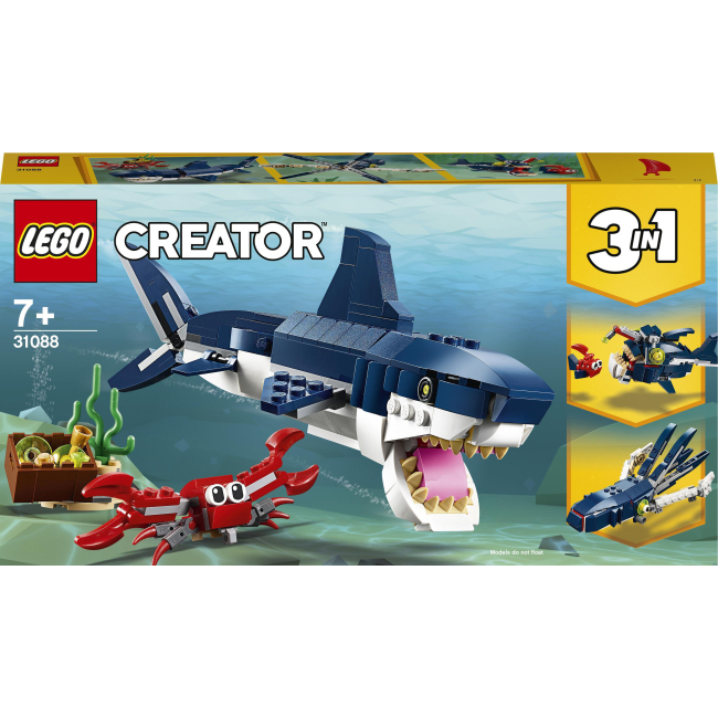 Конструктор LEGO Creator 3 v 1 Підводні мешканці (31088)