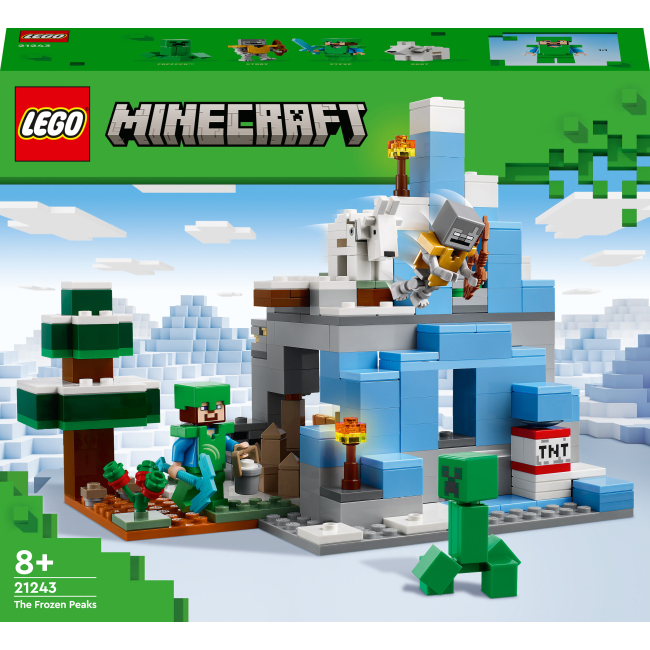 Конструктор LEGO Minecraft Замерзлі верхівки (21243)