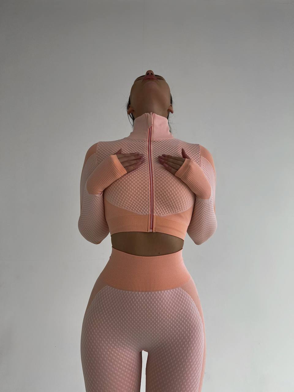 фітнес костюм 3 в 1  лосини + топ + рашгард