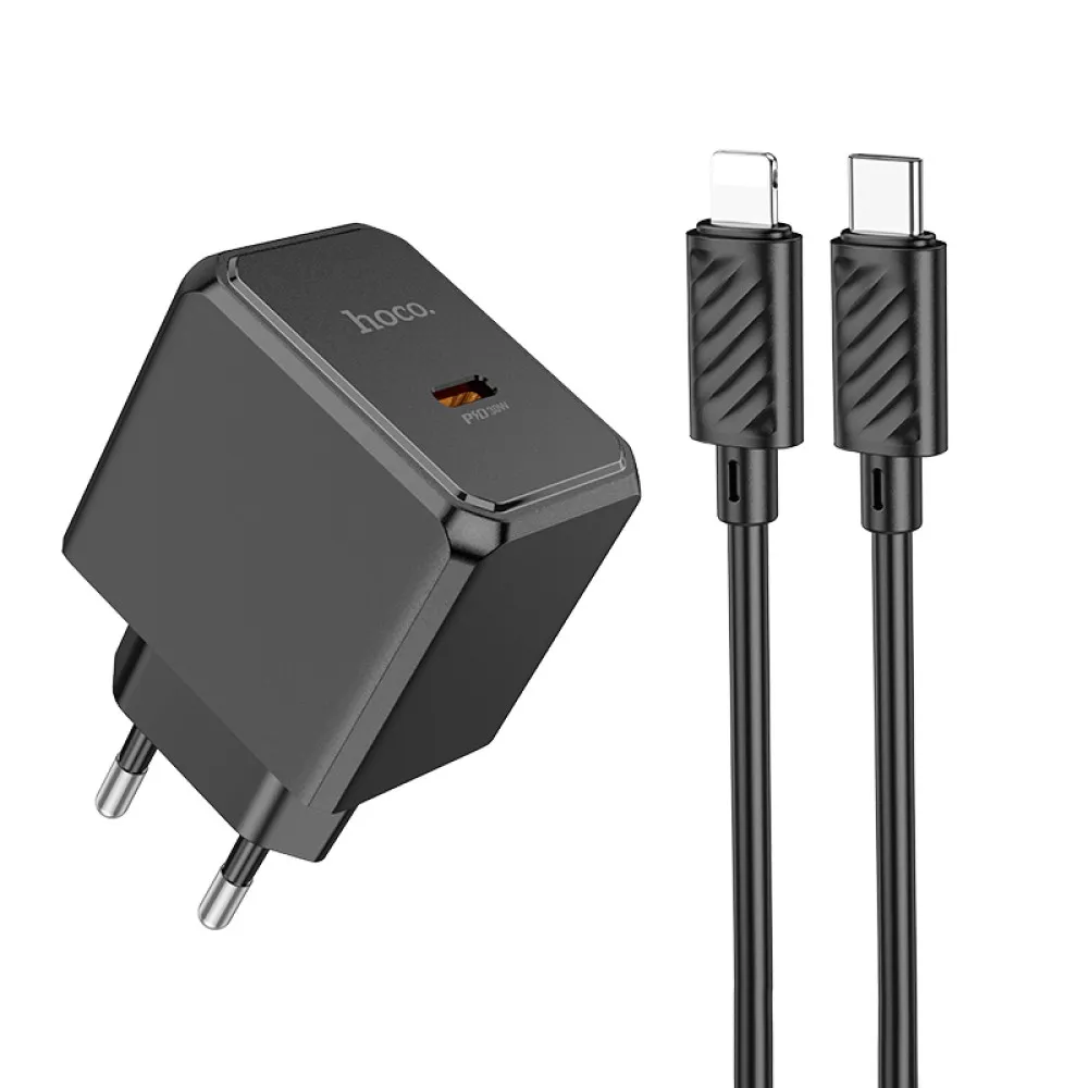 МЗП HOCO CS15A Ocean single port PD30W charger set(C to iP)