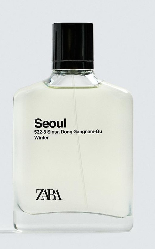 Парфуми чоловічі Zara Seoul  WINTER EDT 100 мл